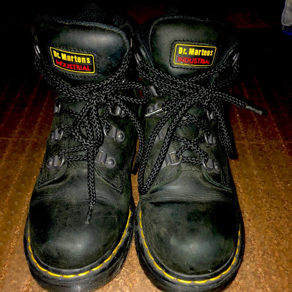 Dr. Martens chunky combat boots